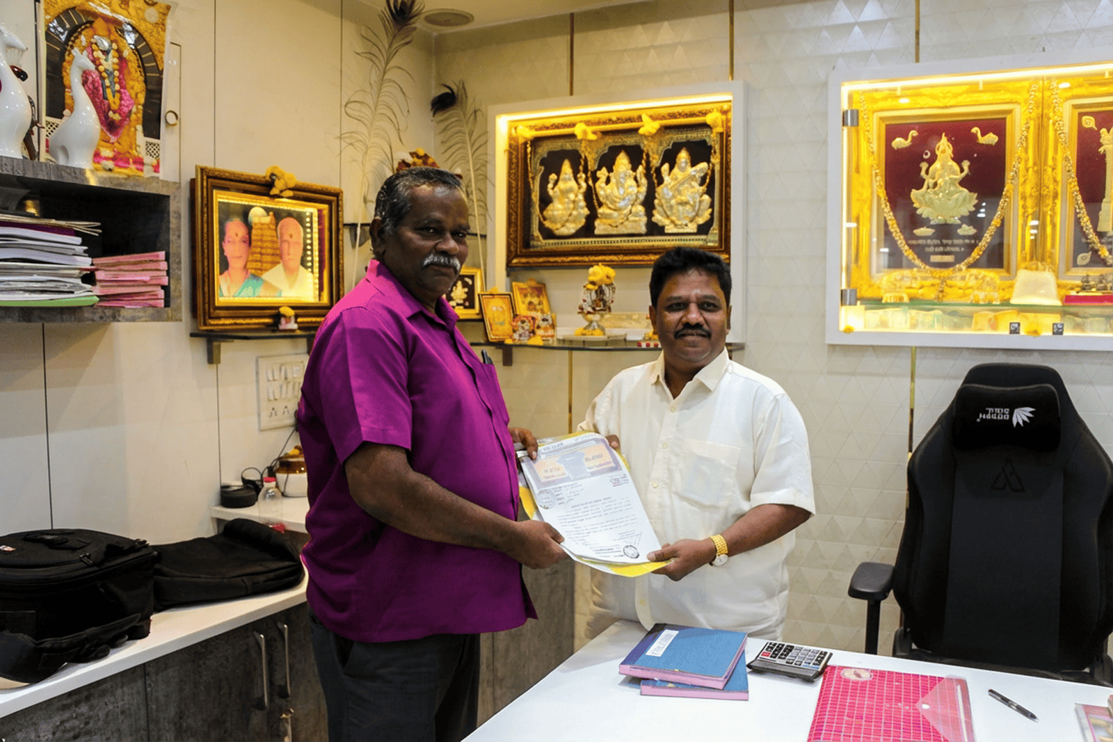ANAYAA GREENLAND Customer Title Deed Handover